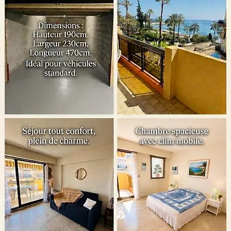 Vue Exceptionnelle Parking Prive Centre Clim Mobile * Menton